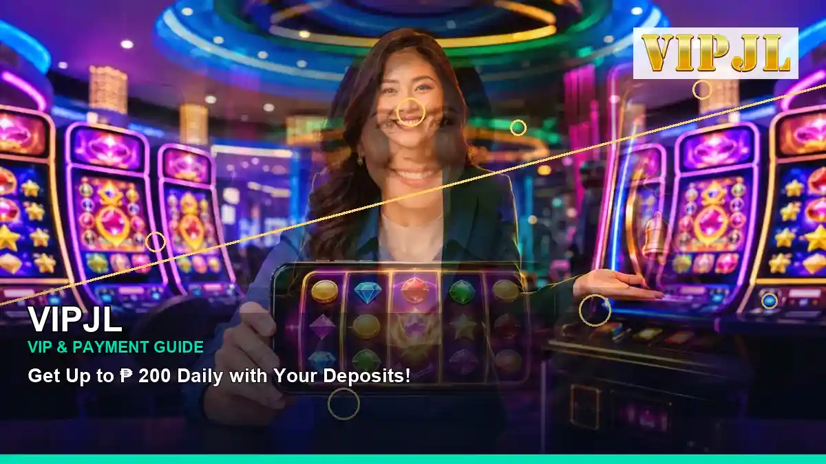 VIPJL centered VIP casino rewards highlighting mobile-friendly casino play