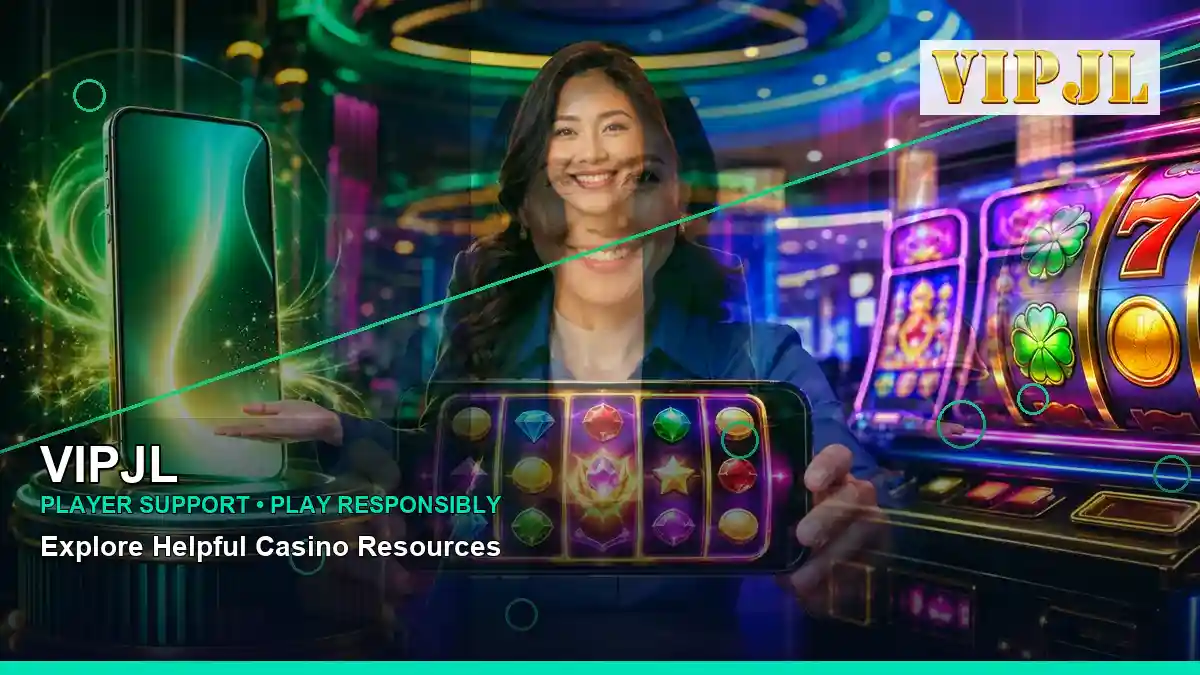 VIPJL right close-up first casino deposit and wallet options highlighting mobile-friendly casino play
